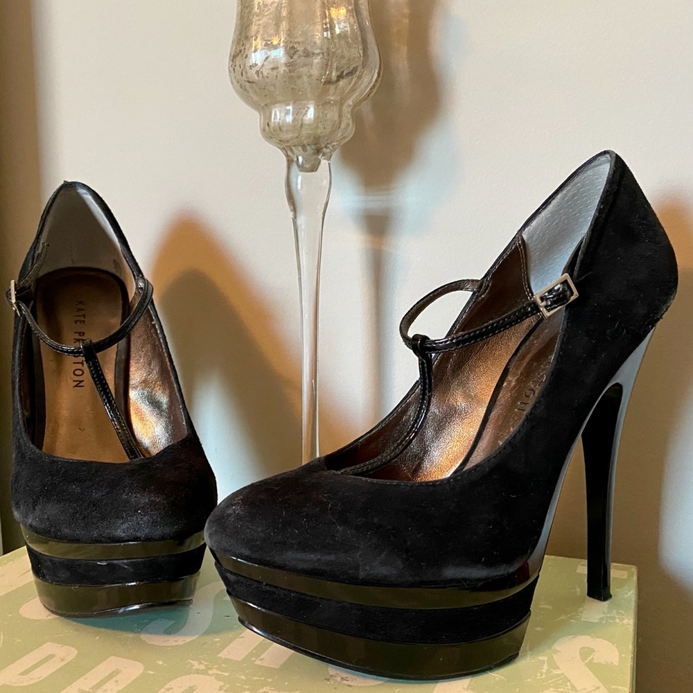 T-front Platform Stilettos - Picture 4 of 8